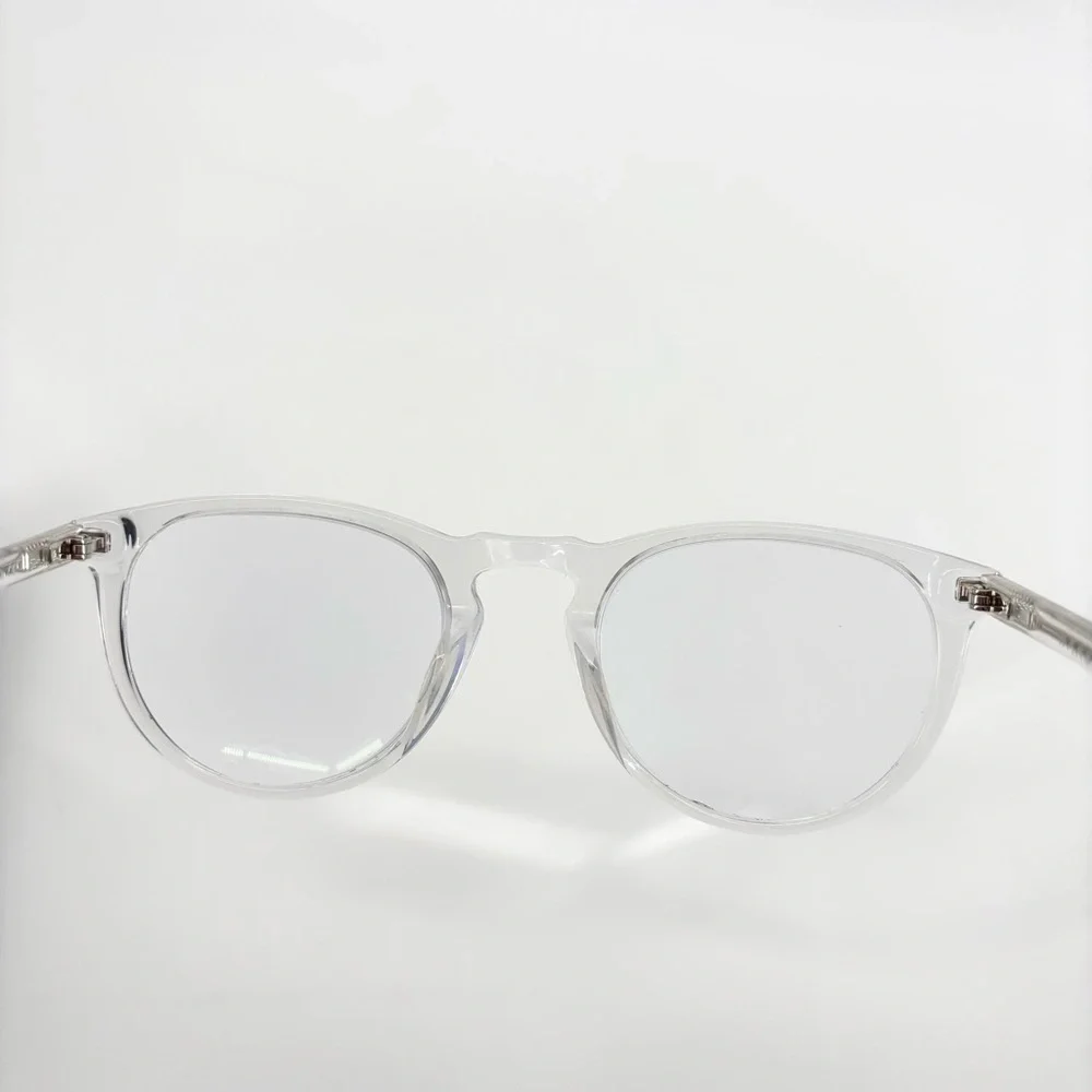 Warby Parker Haskell 500 M 49-22-145 Crystal Clear Frames Glasses‎